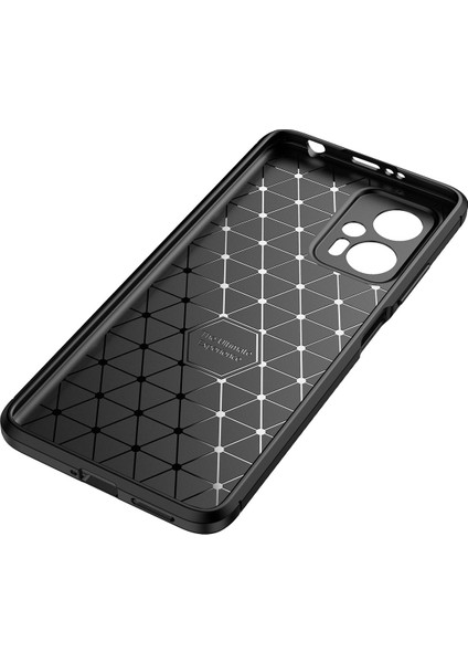 Xiaomi Poco X4 Gt ile Uyumlu Kılıf Focus Karbon Tasarım Telefon Kılıfı Kapak