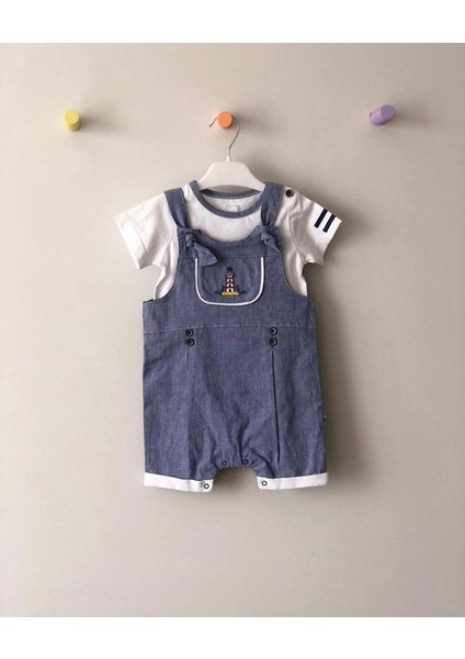Atölye Baby Marine Boy Salopet 2'li Takım