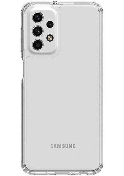 Samsung Galaxy A23 Kılıf Köşeleri Korumalı Sert Silikon Kapak 2mm Anti Shock Silikon