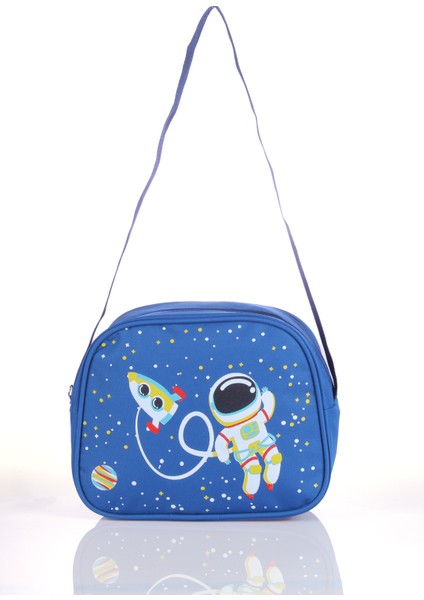 RLX-1340 Beslenmeli Astronot Desenli Ortopedik Ilkokul Çantası indirimleri
