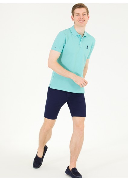 Normal Bel Regular Fit Lacivert Erkek Bermuda Şortrt DESTA23Y modelleri