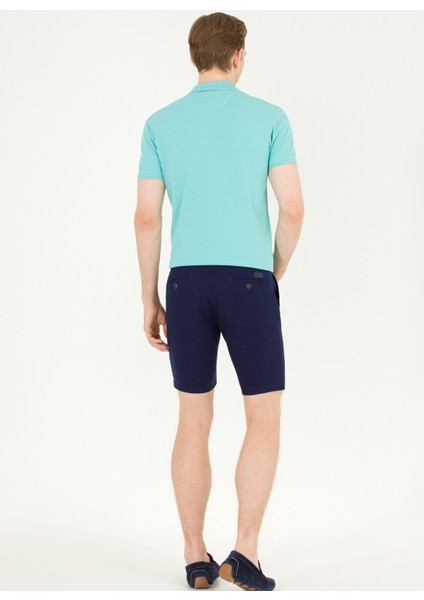 Normal Bel Regular Fit Lacivert Erkek Bermuda Şortrt DESTA23Y fırsatları