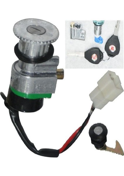 Yuki Yk-28 Lotus E-Bike Kontak Anahtar Seti