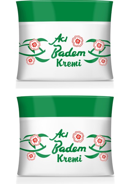 Acıbadem Kremi Kavanoz 70 ml 2 Adet