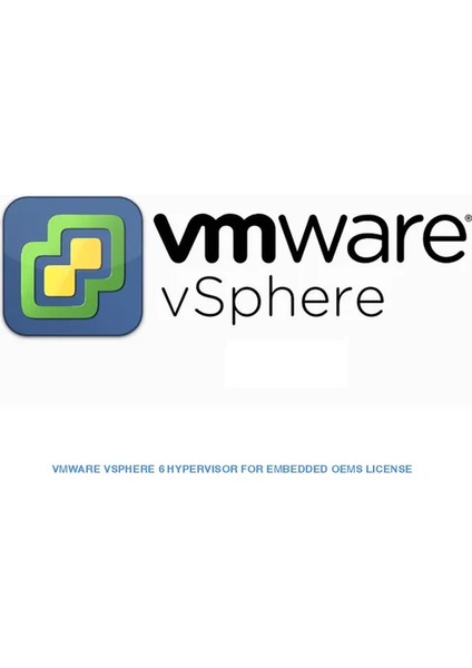 Vsphere 6 Hypervisor For Embedded Oems License