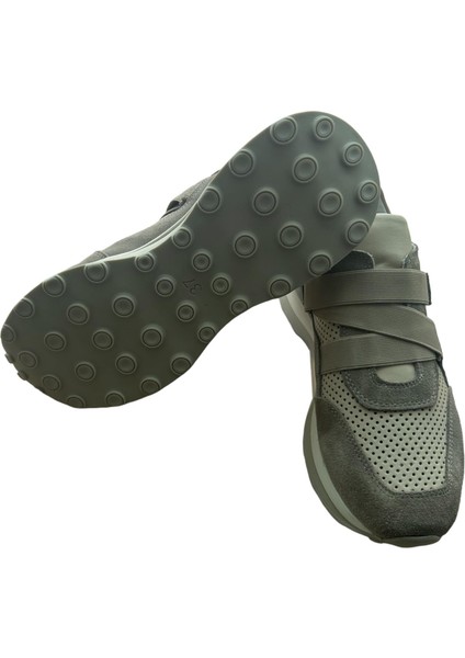 Krem Deri Atkı Bağcıklı Kadın Ayakkabı fırsatları