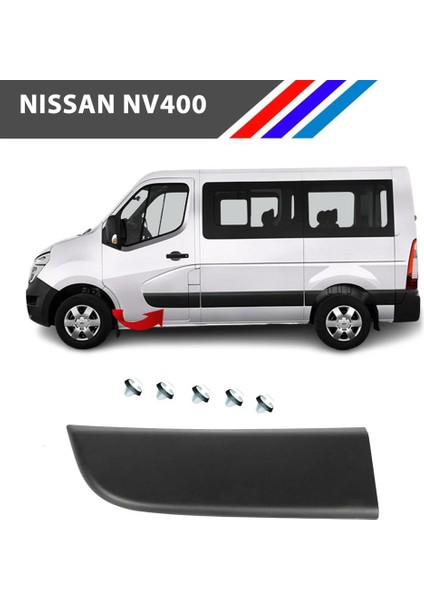 -Nissan NV400 Ön Sol Kapı Çıtası Klipsli 2011 - 2019 808200149R