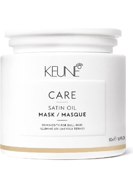 Satin Oil Yumuşatıcı ve Nemlendirici Maske 500 ml