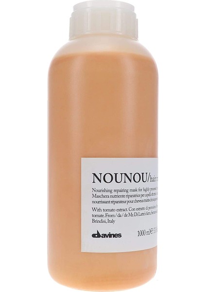 Nounou Hair Mask Besleyici ve Koruyucu Saç Maskesi 1000 ml modelleri