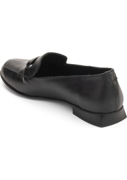 Kadın Hakiki Deri Günlük Rahat Klasik Şık Loafer - Babet Ayakkabı