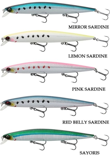 Sea Bass Minnow 14CM 18.5gr F modelleri