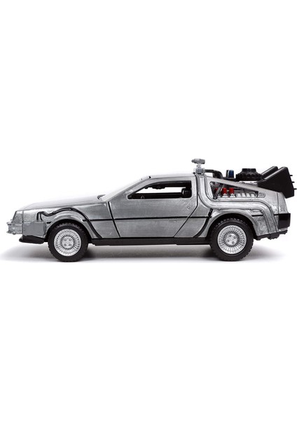 Time Machine Back To The Future 1, 1:32 Ölçek Die Cast Metal Lisanslı Araba