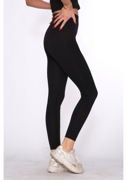 Siyah Scuba Yüksek Bel Örme Geniş Kemer indirimleri