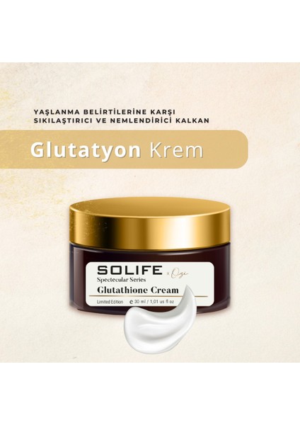 Spectecular Series Glutatyon Detox Etkili Yüz Bakım Kremi 30 ml