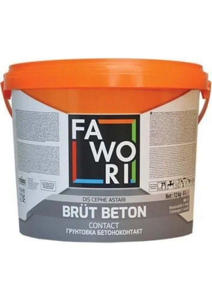 Brüt Beton Astarı 12KG