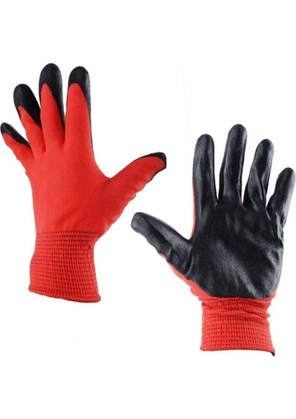 Nitril Eldiven Mavi- Kırmızı[çift]