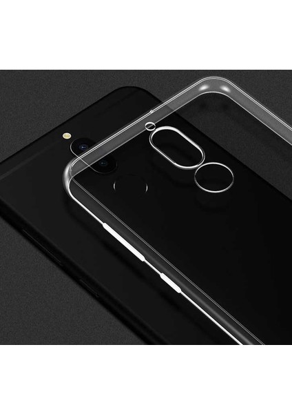 Huawei Mate 10 Lite Şeffaf Kılıf Yumuşak Ince Tasarımlı Kapak (Süper)
