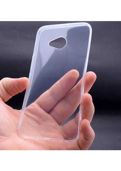 Htc U11 Life Şeffaf Kılıf Yumuşak Ince Tasarımlı Kapak (Süper)