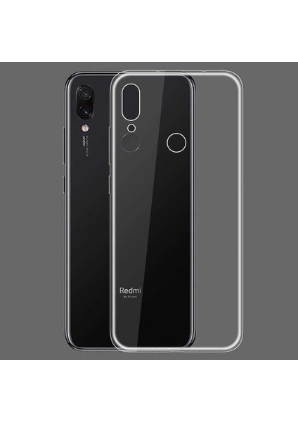 Xiaomi Redmi Note 7 Şeffaf Kılıf Yumuşak Ince Tasarımlı Kapak (Süper)