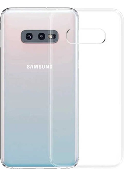 Samsung Galaxy S10E Şeffaf Kılıf Yumuşak Ince Tasarımlı Kapak (Süper) fiyatları