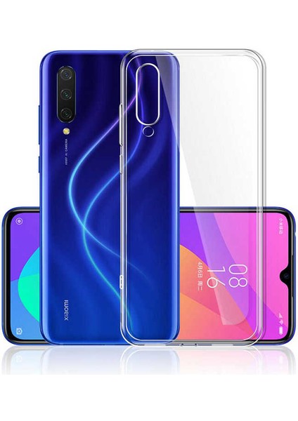 Xiaomi Mi A3 Şeffaf Kılıf Yumuşak Ince Tasarımlı Kapak (Süper)