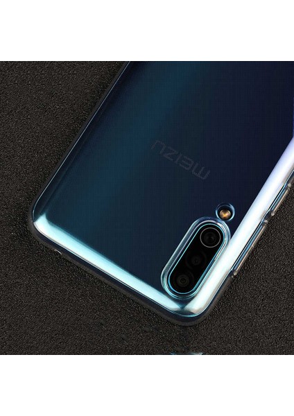 Meizu 16XS Şeffaf Kılıf Yumuşak Ince Tasarımlı Kapak (Süper)