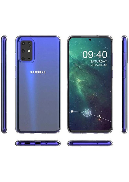 Samsung Galaxy A91 (S10 Lite) Şeffaf Kılıf Yumuşak Ince Tasarımlı Kapak (Süper)