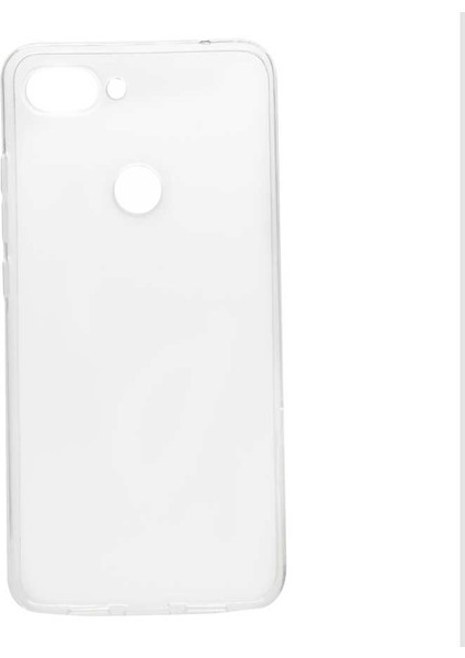 Xiaomi Mi 8 Lite Şeffaf Kılıf Yumuşak Ince Tasarımlı Kapak (Süper)