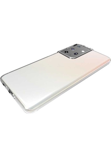 Samsung Galaxy S21 Ultra Şeffaf Kılıf Yumuşak Ince Tasarımlı Kapak (Süper) modelleri