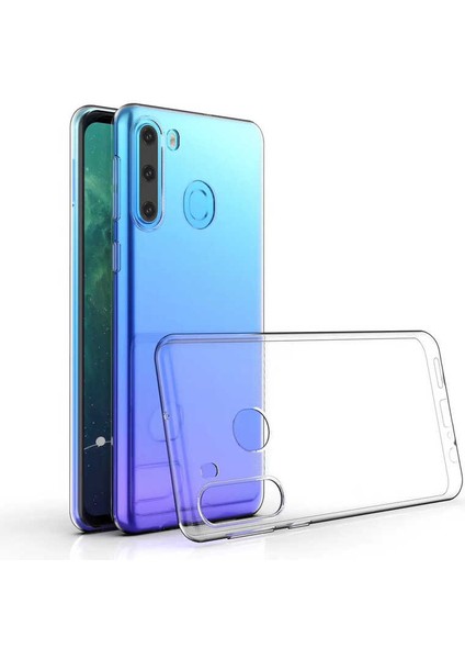 Samsung Galaxy M11 Şeffaf Kılıf Yumuşak Ince Tasarımlı Kapak (Süper)