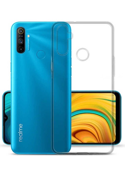 Realme C3 Şeffaf Kılıf Yumuşak Ince Tasarımlı Kapak (Süper) fiyatları