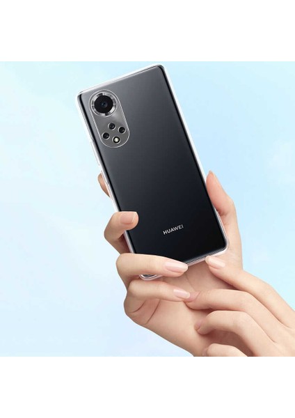 Huawei Nova 9 Şeffaf Kılıf Yumuşak Ince Tasarımlı Kapak (Süper)