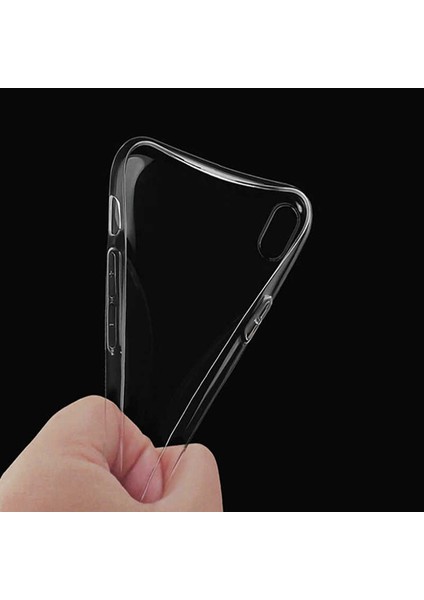 Samsung Galaxy A30 Şeffaf Kılıf Yumuşak Ince Tasarımlı Kapak (Süper)