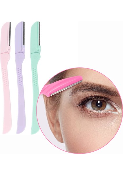 Katlanabilir Kaş Usturası 3 Adet Pastel Design 718323