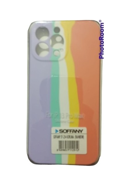 Iphone 13 Pro Max Rainbow Telefon Kılıfı