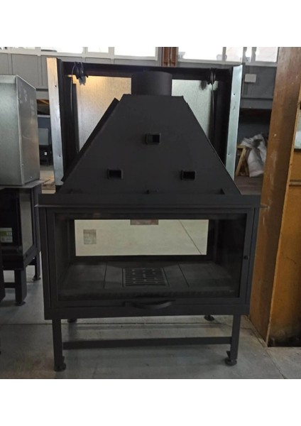 Asansörlü Tünel Çelik Hazne Şömine Haznesi 80 cm fiyatları