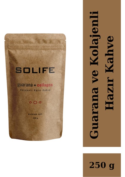 Guarana ve Kolajenli Hazır Kahve Premium Soft 250 gr