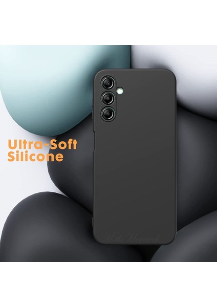 Samsung Galaxy A54 5g Uyumlu Kılıf Soft Yumuşak Silikon + 9h Ekran Koruyucu Set Kamera Korumalı Kapak 2in1