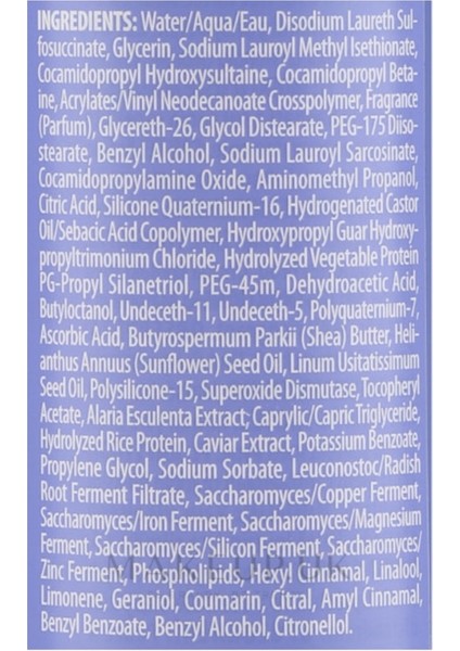 Caviar Anti Aging Restructuring For Processed Hair Bond Repair Caviar Extarct Shampoo 1000 ml fiyatları