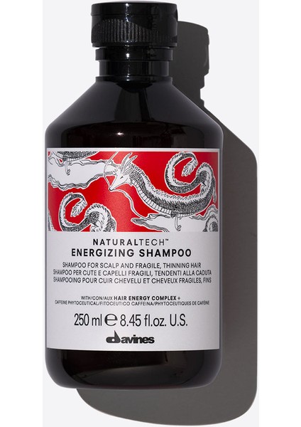 Naturaltech™ Energizing Shampoo Ince Telli Saçlara Özel Şampuan 250 ml