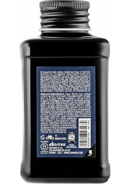 Vegan Heart Of Glass Silkening Shampoo Extra Sarışınlık Şampuanı 90 ml