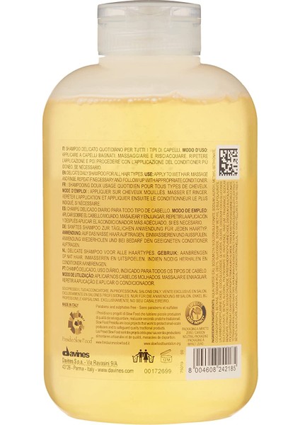 Dede Delicate Daily Shampoo Ince Telli Saçları Koruma Şampuanı 250 ml