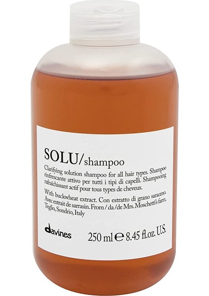 Solu Cleansing Shampoo Temizleyici Koruyucu Şampuan 250 ml