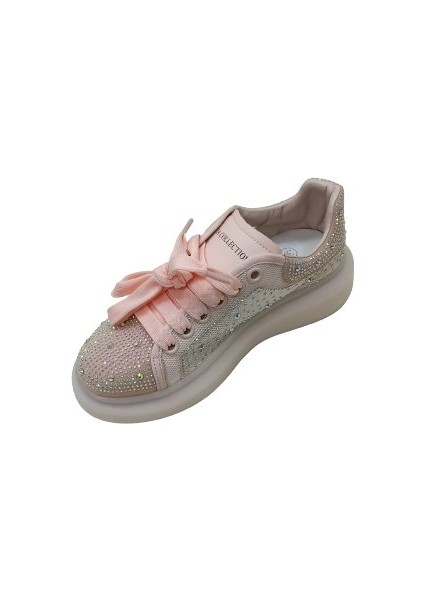 Pembe Kadın Sneaker Spor Ayakkabı modelleri
