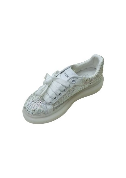 Beyaz Kadın Sneaker Spor Ayakkabı modelleri