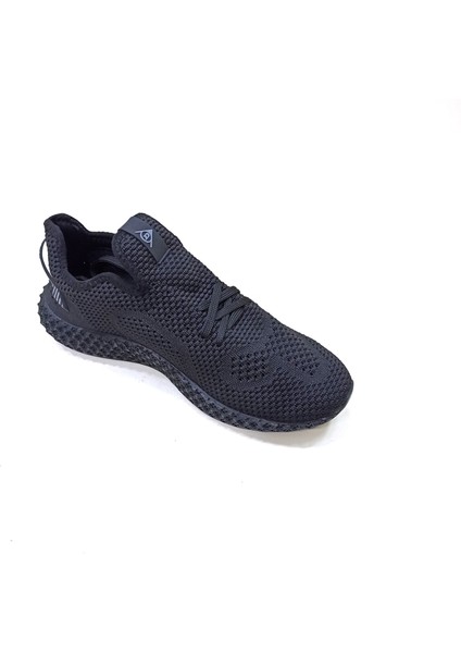 Siyah Erkek Büyük Numara Sneaker Spor Ayakkabı modelleri