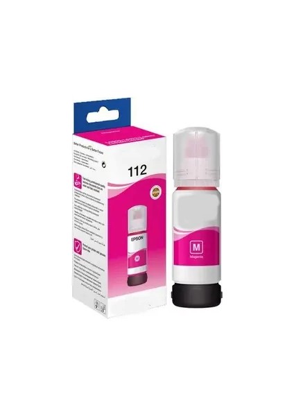 Epson 112 Ecotank L6580 L15180 L6570 M15140 L6550 L6490 L6460 L15160 L15150 L11160 Kırmızı Ithal Muadil Pigmentli Mürekkep 70 ml