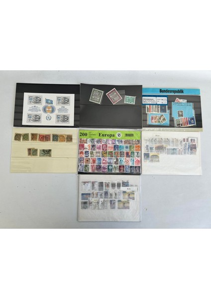 Yabancı Posta Pulu Lotu 330 Adet B019 fırsatları