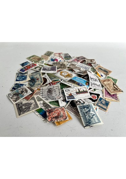 Uluslararası Yabancı Posta Pulu Lotu 300 Adet fiyatları