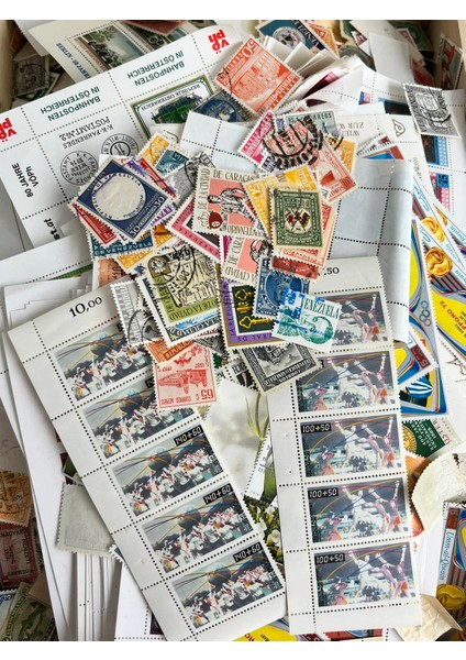 Uluslararası Yabancı Posta Pulu Lotu 300 Adet indirimleri